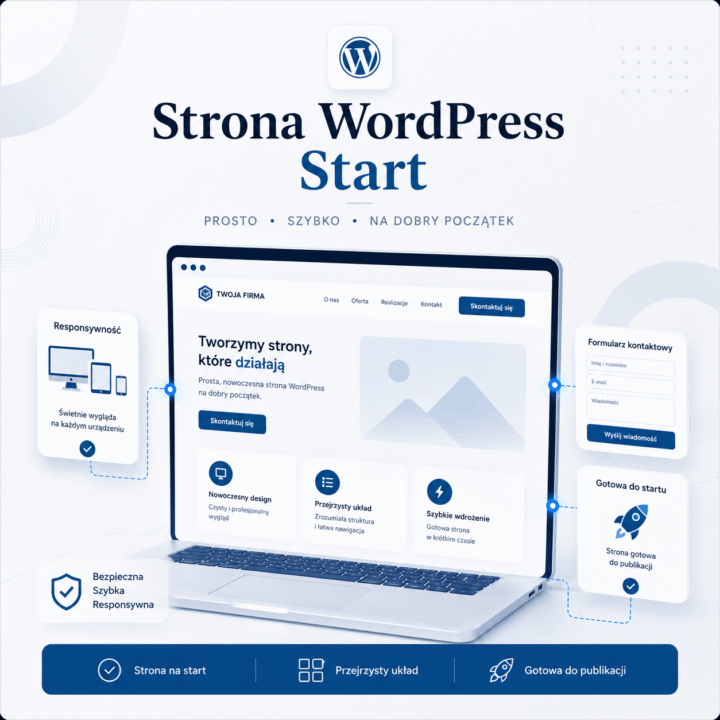 Strona WordPress Start